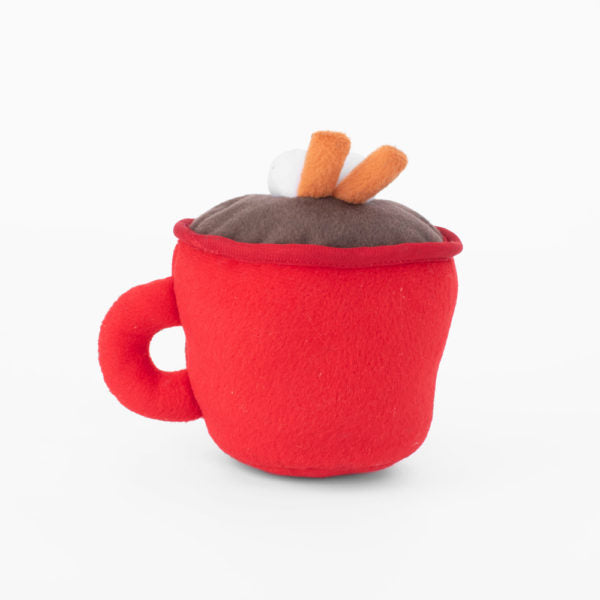 ZippyPaws NomNomz  Hot Cocoa  |  Squeaky Plush Toy