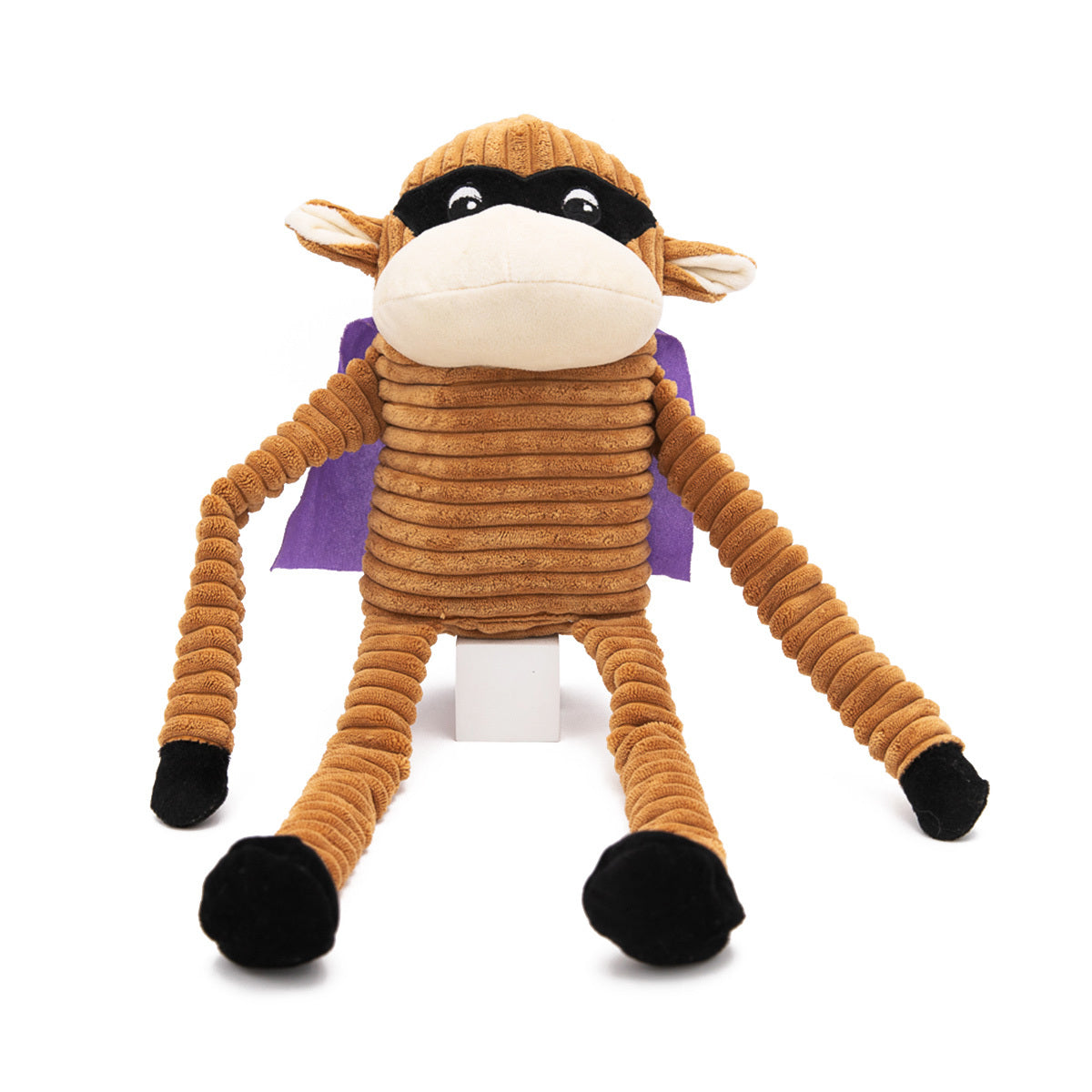 ZippyPaws Crinkle Monkey  |  Squeaky Plush Toy