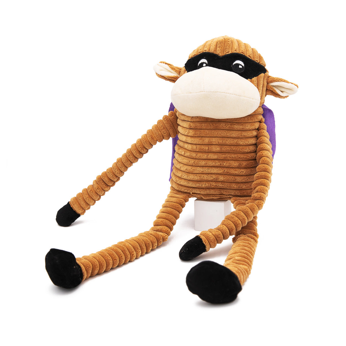 ZippyPaws Crinkle Monkey  |  Squeaky Plush Toy