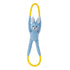 ZippyPaws Easter RopeTugz  Bunny  |  Plush Squeaky Tug Toy