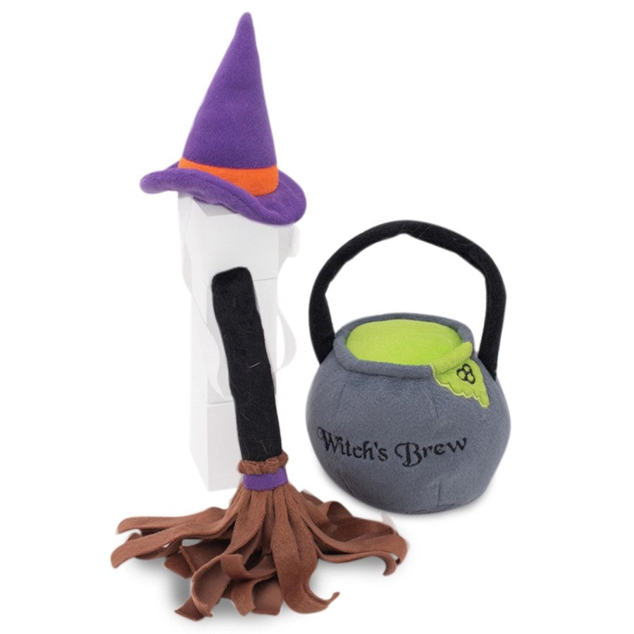 ZippyPaws Halloween Costume Kit  Witch  |  Halloween Costume for Dogs