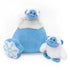 ZippyPaws Zippy Burrow  Yeti Mountain  |  Interactive Plush Puzzle Toy