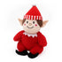 ZippyPaws Holiday Cheeky Chumz  Red Elf  |  Squeaky Plush Toy