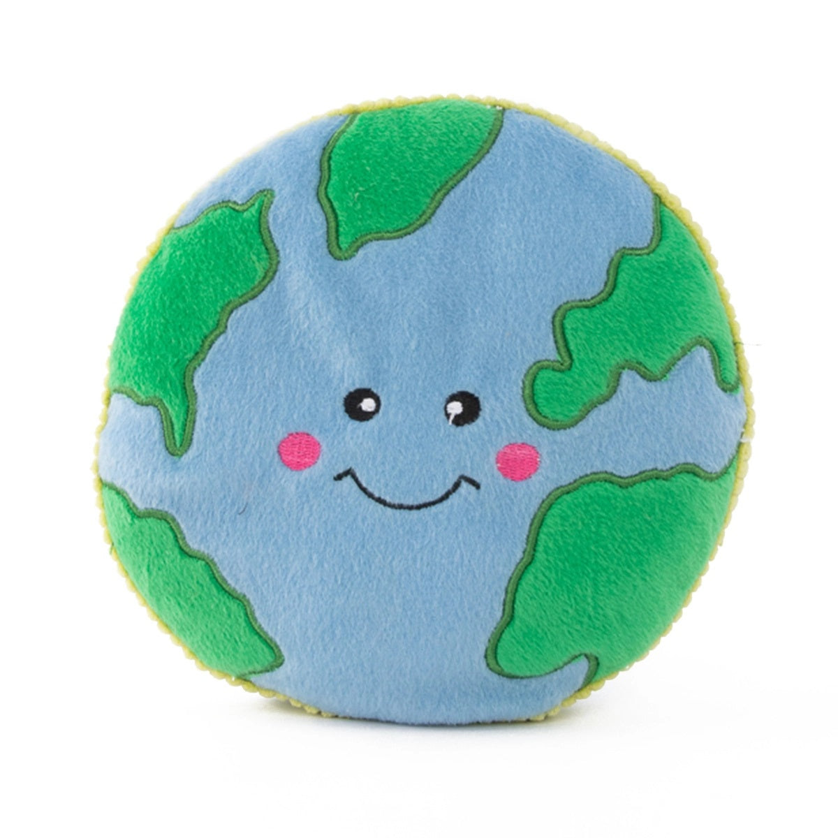 ZippyPaws Squeakie Pattiez  Earth  |  Squeaky Plush Toy