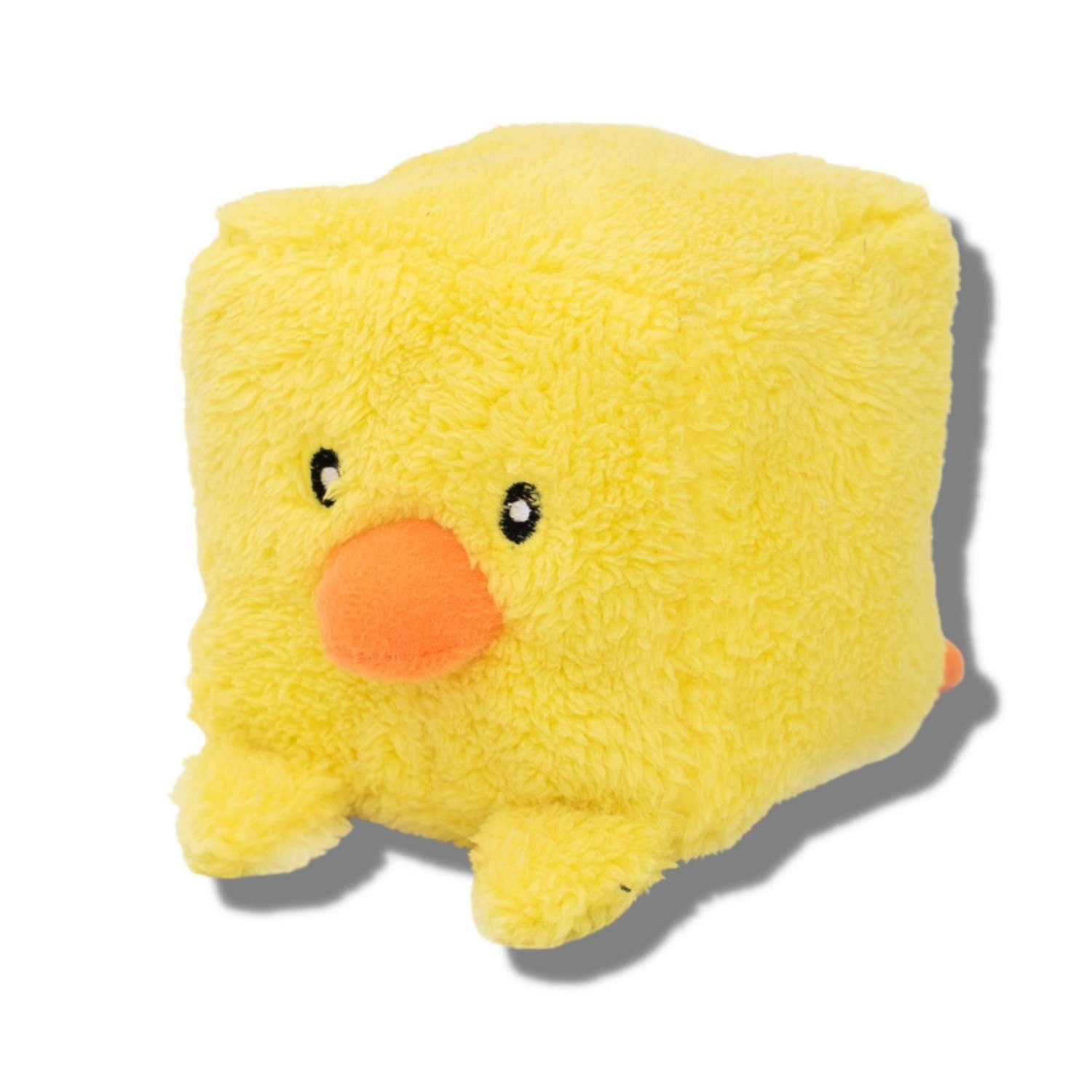 ZippyPaws Squeakie Blocks  Duck  |  Squeaky Plush Toy