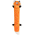 ZippyPaws Jigglerz  Fox  |  Shakeable Squeaky Plush Toy