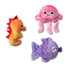 Fringe Studio PetShop It's A Water-Ful Life  |  Mini Squeaky Plush Toy Set
