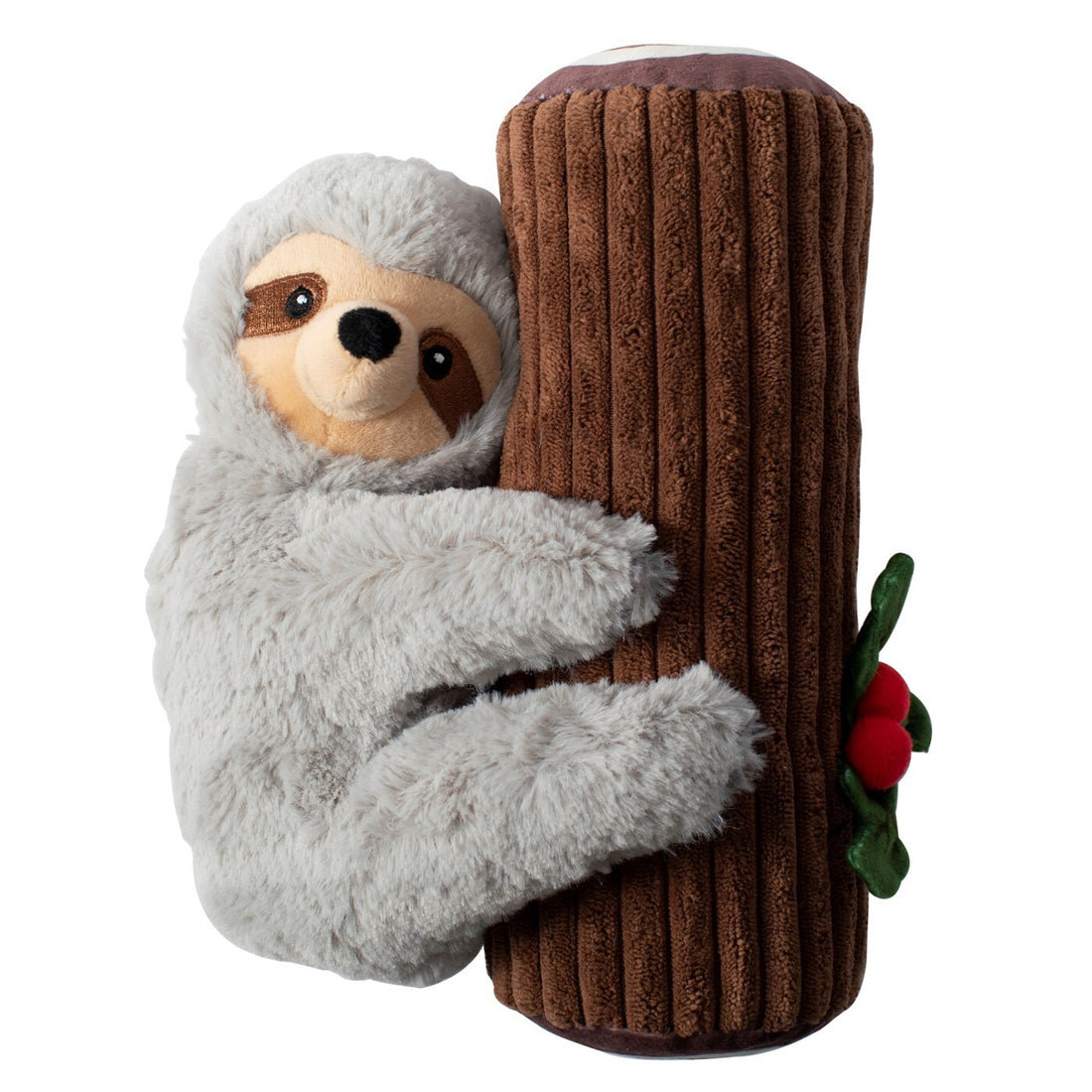 Fringe Studio PetShop Yule Love This Sloth  |  Squeaky Plush Toy