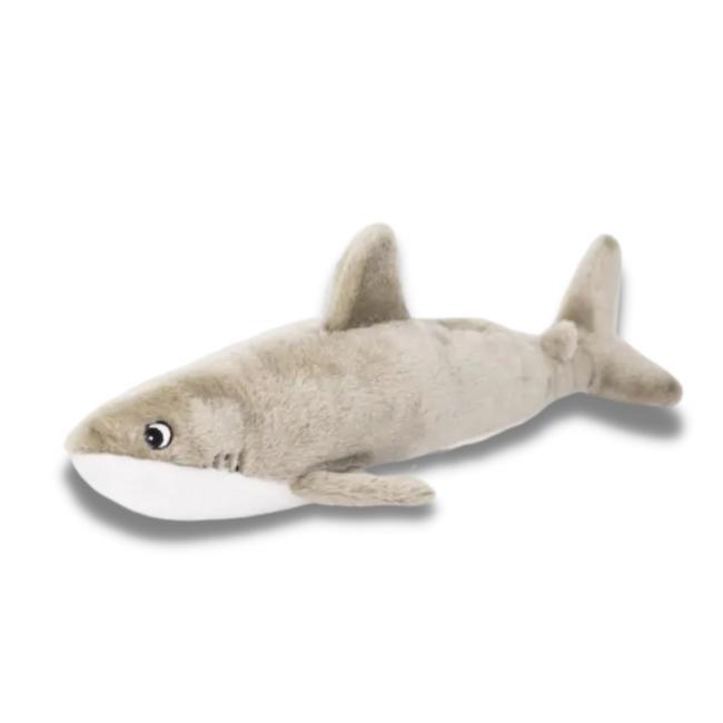 ZippyPaws Jigglerz  Shark  |  Shakeable Squeaky Plush Toy